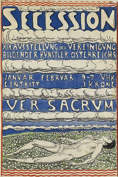Poster for the Vienna Secession Exhibition, 1904