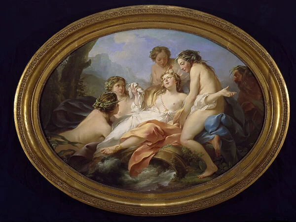 Psyche Rescued by Naiads, 1750. Creator: Jean-Baptiste-Marie Pierre