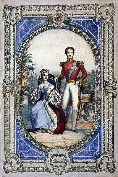 Queen Victoria and Prince Albert, c1840s