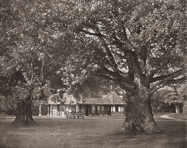The Queens Tea-Room, Frogmore, Berkshire, 1894. Creator: Unknown