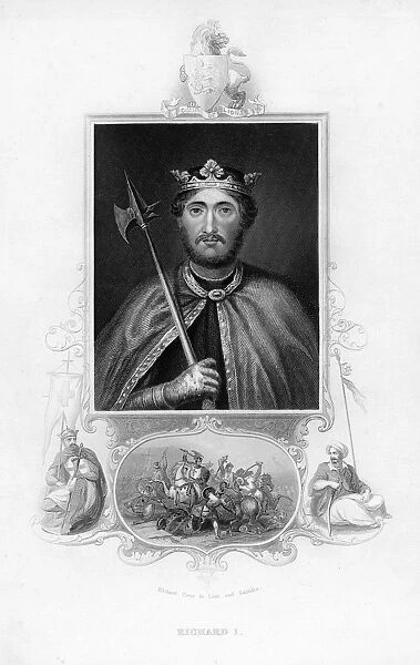 Richard I, King of England, (c1850)