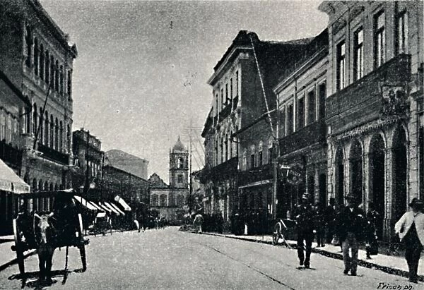Rua 15 de Novembro, 1895. Artist: Paulo Kowalsky