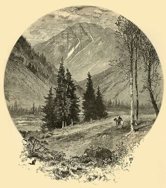 Teocalli Mountain, 1874. Creator: J. G. Smithwick