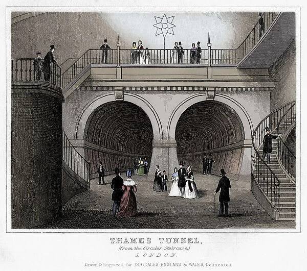 Thames Tunnel, London, 19th century