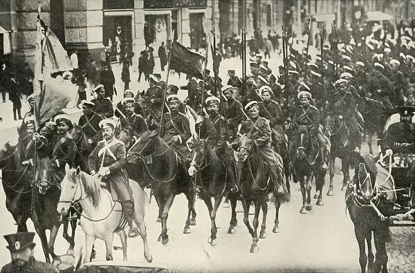 Types of the Russian Cavalry, (1919). Creator: Unknown
