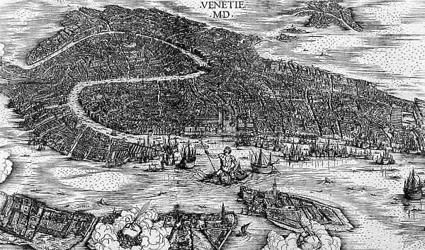 Venice, 1500. Artist: Jacopo de Barbari
