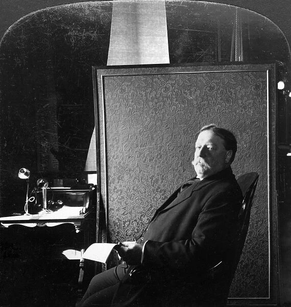 William H Taft, Secretary of War, 1904-1908. Artist: HC White