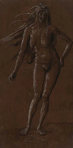 Witch. Artist: Manuel, Niklaus (ca. 1484-1530)