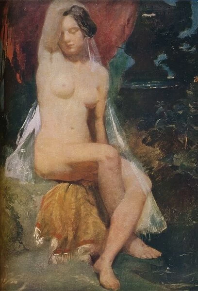 Woman at a Fountain, c1840