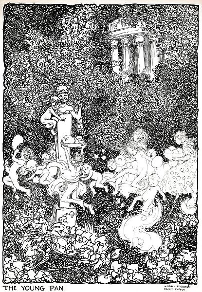 The Young Pan - Stage One, c1920. Artist: W Heath Robinson