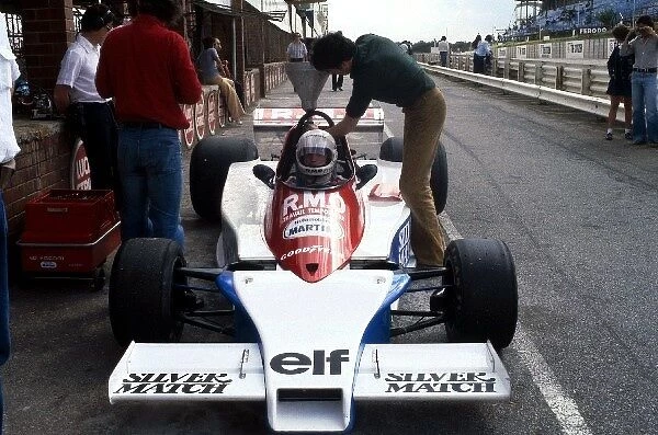 Formula One World Championship: Rene Arnoux Martini MK23 failed to qualify on his and the team├òs GP debut