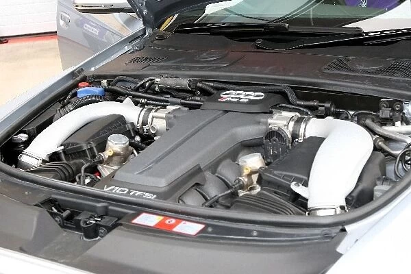 Le Mans Series Media Morning: Audi RS6 Avant engine