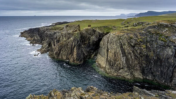 Rugged coastline of Achill Island, Wild Atlantic Way, Ireland