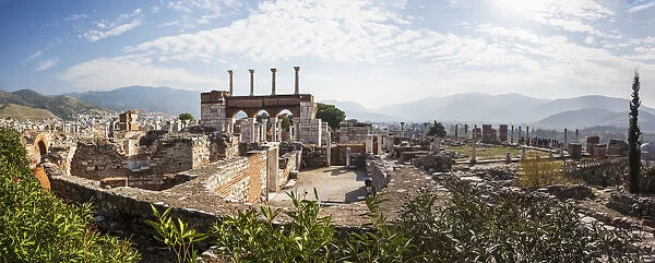 Ruins Of Saint Johns Basilica And The Tomb Of Saint John; Ephesus, Izmir, Turkey