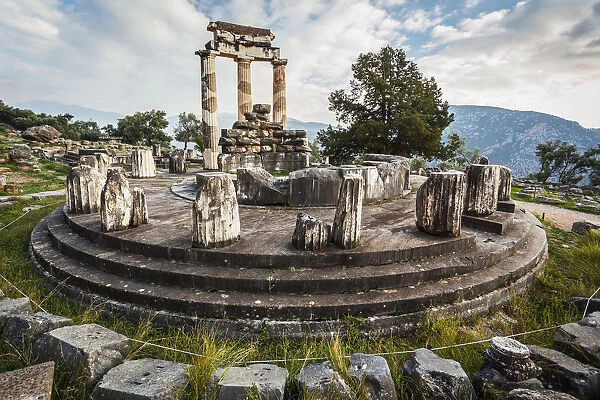 Sanctuary Of Athena; Delphi, Greece