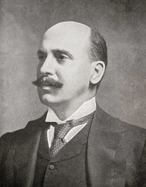 Weetman Dickinson Pearson, 1st Viscount Cowdray, 1856 1927, aka Sir Weetman Pearson, and Lord Cowdray. British engineer, oil industrialist, benefactor and Liberal politician. From The Business Encyclopaedia and Legal Adviser, published 1907