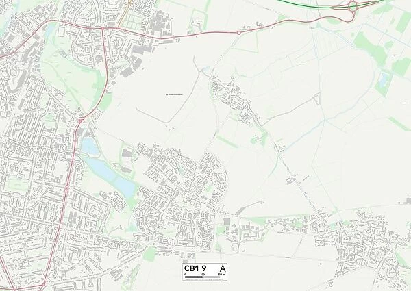 Cambridge CB1 9 Map
