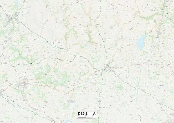 Derbyshire Dales DE6 2 Map