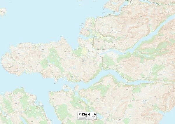 Highland PH36 4 Map
