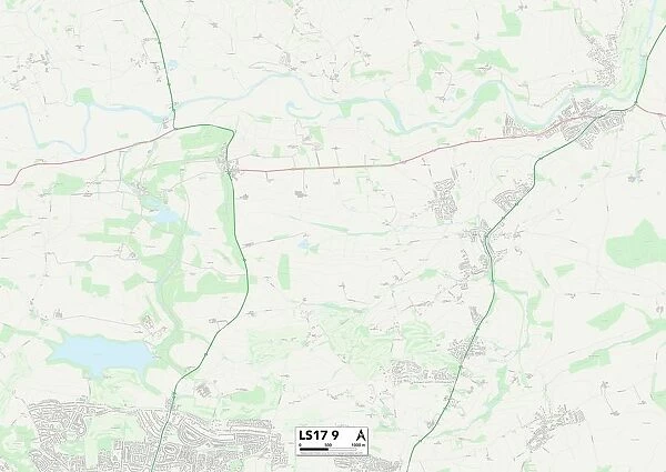 Leeds LS17 9 Map