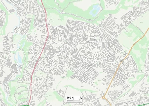 Manchester M9 4 Map