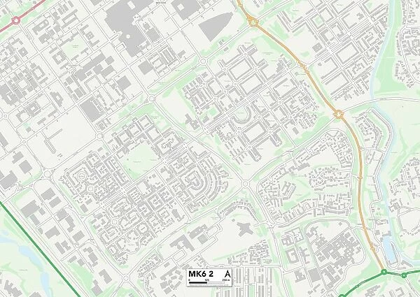 Milton Keynes MK6 2 Map