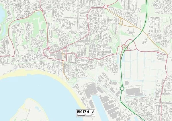 Thurrock RM17 6 Map