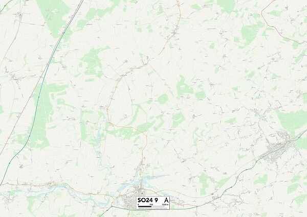 Winchester SO24 9 Map