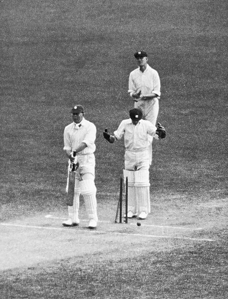 England tour of Australia for the Ashes 1928-29. England v Australia test match