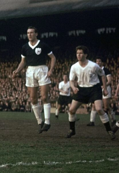 Fulham v. Tottenham Hotspur. 25th March 1961