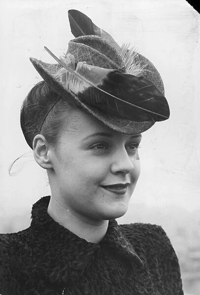 Hat - possibly be designer Adele. Picture taken 18th June 1941