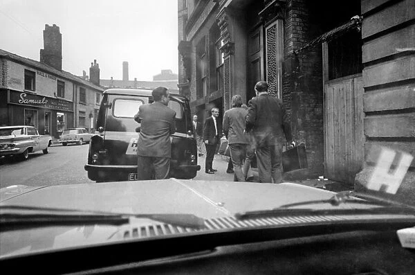 The Rolling Stones arriving at the Odeon Cinema in Manchester 3 October 1965 for their