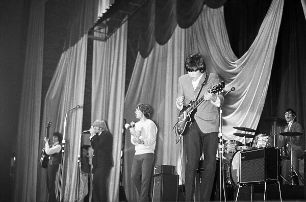 The Rolling Stones performing at the ABC Cinema Chester while on tour with Inez & Charlie