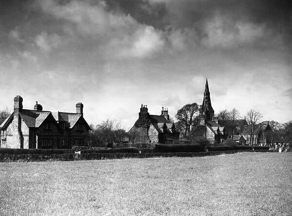 Tythebarn Lane, Knowsley Village, 24th March 1950
