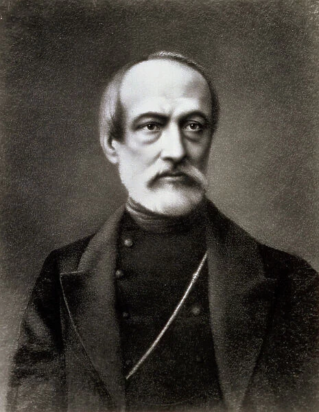 Half-length portrait of the celebrated Giuseppe Mazzini