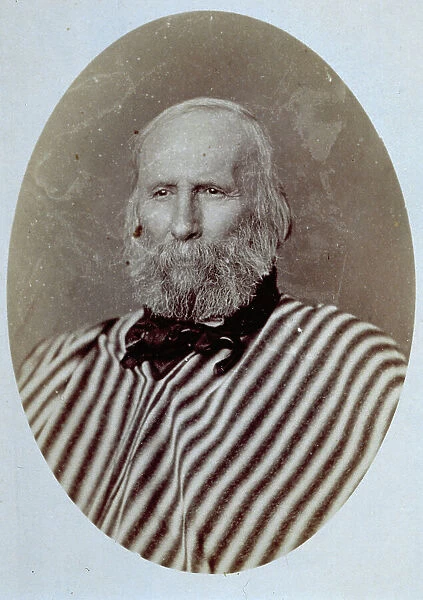 Half-length portrait of Giuseppe Garibaldi