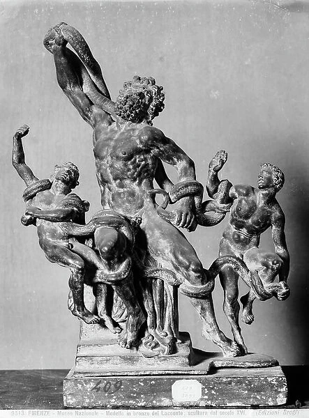 Laocoon, bronze model, Bargello National Museum, Florence