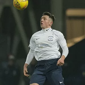 FA Youth Cup: Jack Baxter in Action for Preston North End vs Charlton Athletic (Third Round)