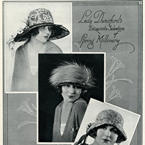Advert for Condor hats 1924