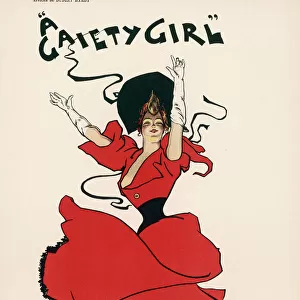 Advert / Gaiety Girl 1896