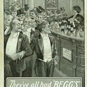 Advert, They've all had Begg's, John Begg Scotch Whisky