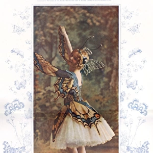 Adeline Genee dancing in costume