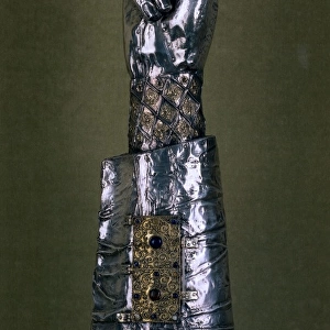Arm Reliquary of Saint Georges. 14th c. Silver