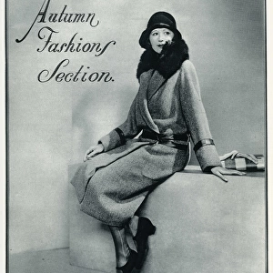 Autumn fashion for coats 1929
