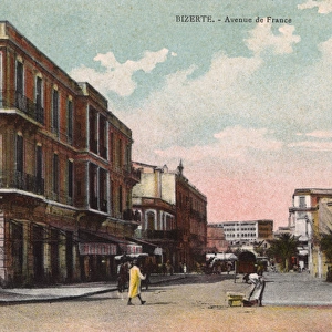 Avenue de France, Bizerte (Bizerta), Tunisia, North Africa
