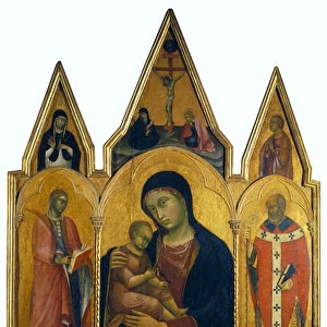 BARNABA da MODENA (14th century). The Virgin