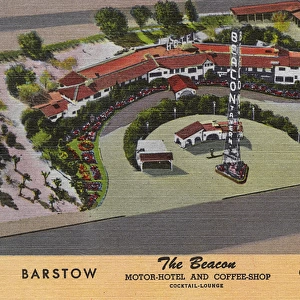 The Beacon Motor-Hotel, Barstow, California, USA
