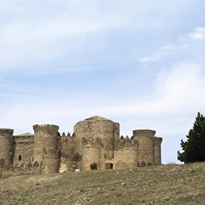 Belmonte castle. Castile-La Mancha. Spain
