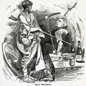 Britannia decides against the Channel Tunnel 1882