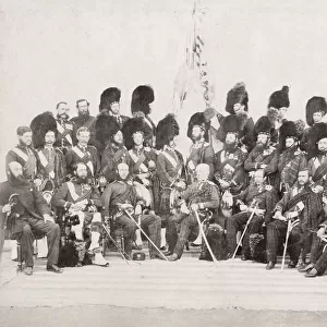 British army in India, 1860s 42nd Highlanders Regiment